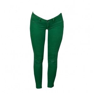 Vintage Y2K Green Abercrombie Low Rise Jeggings